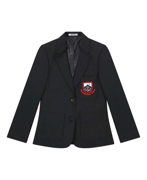 Girls Blazer with Emb Logo 
